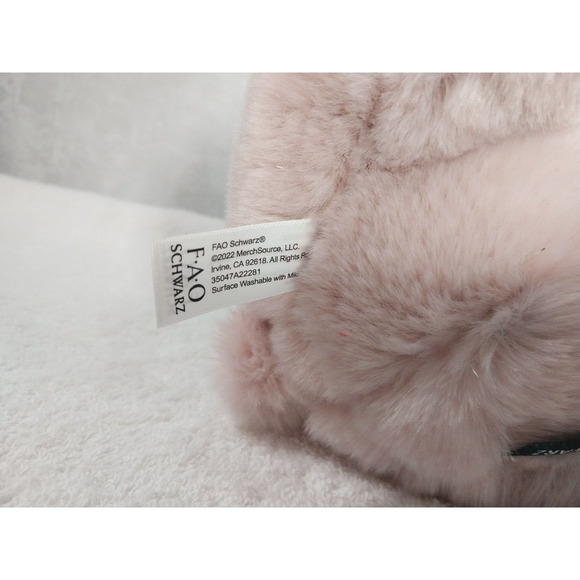 Schwarz Sparklers Teddy Bear FAO 10 Inch, Soft Plush, Pink NWT - Picture 5 of 8